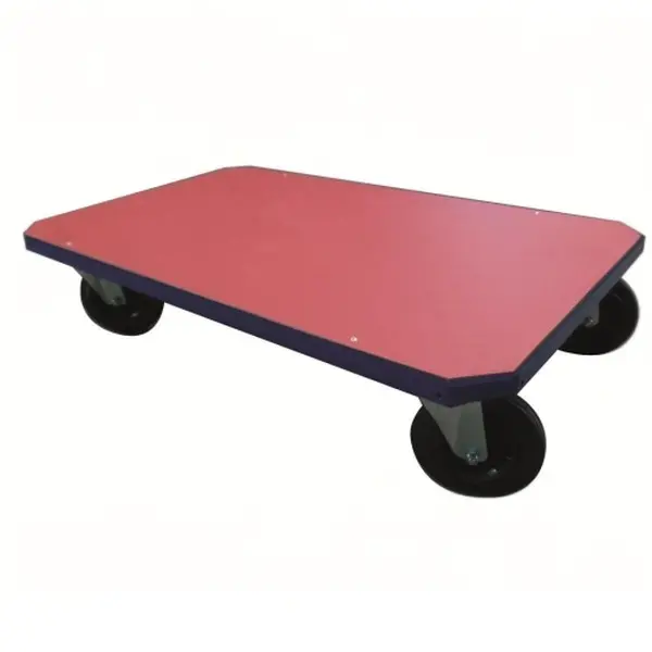 Base con ruedas 910 x 610. Ruedas de goma maciza_N7051.webp