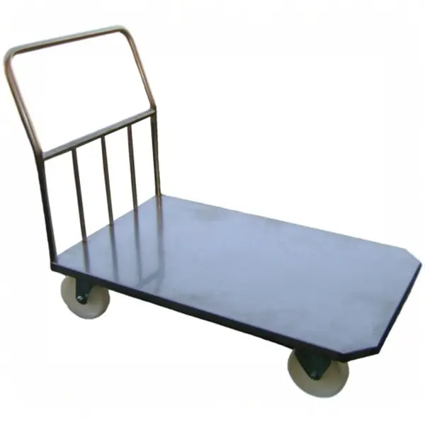 Plataforma inoxidable 1.210 x 710 mm nylon